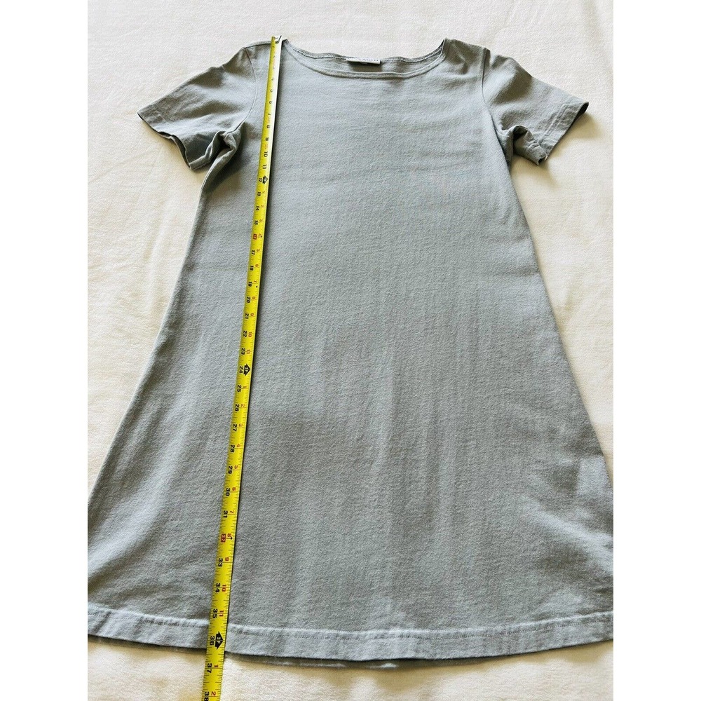 Bryn Walker Sz Small Solid Gray Heavy Cotton Tuni… - image 6